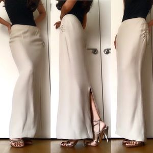 Giorgio Armani Silk Maxi Skirt